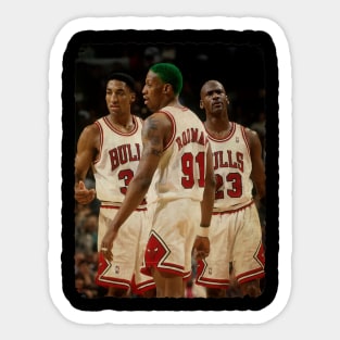 The Big Three in Bulls Chicago #2 Sticker